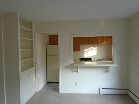 Floor plan for 1 bed, 1 bath, 600 sqft